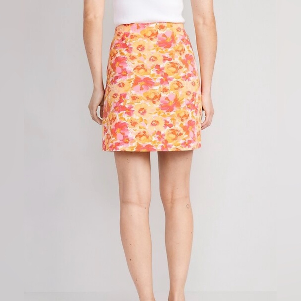 High waisted Pixie mini skirt
